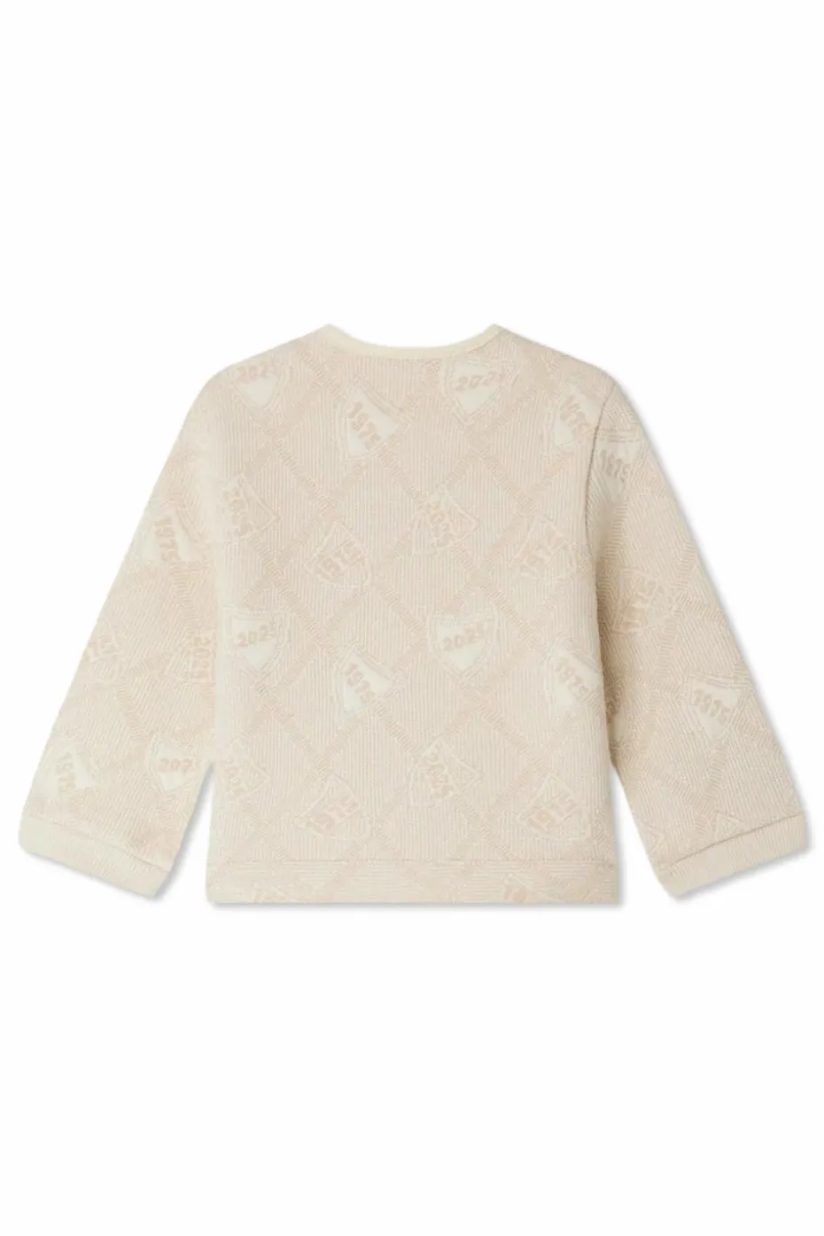 Bonpoint cream Sweatshirt with a pattern
