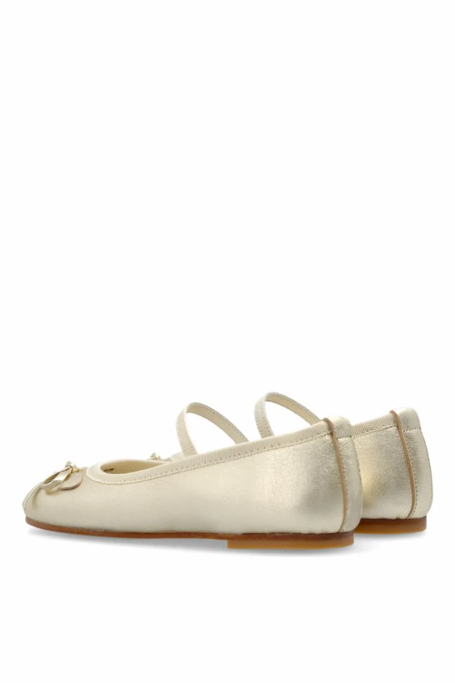 Bonpoint GOLD Ballet flats with a bow