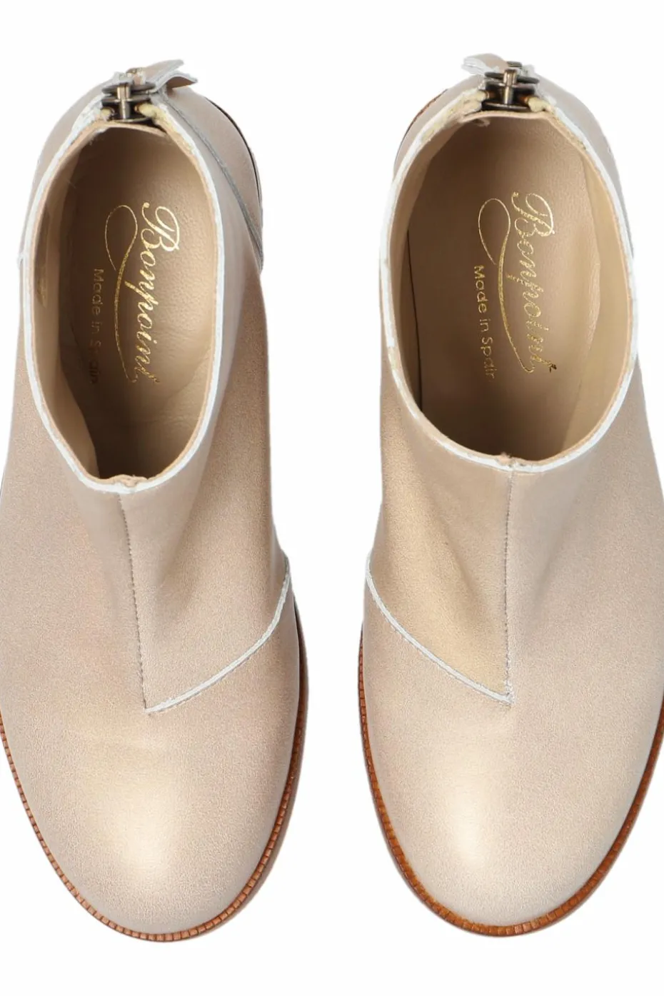 Bonpoint GOLD Booties ‘Giara’
