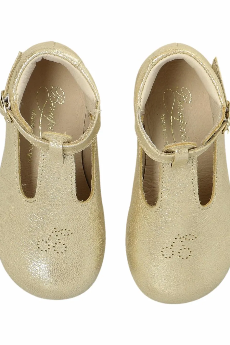 Bonpoint GOLD Leather shoes