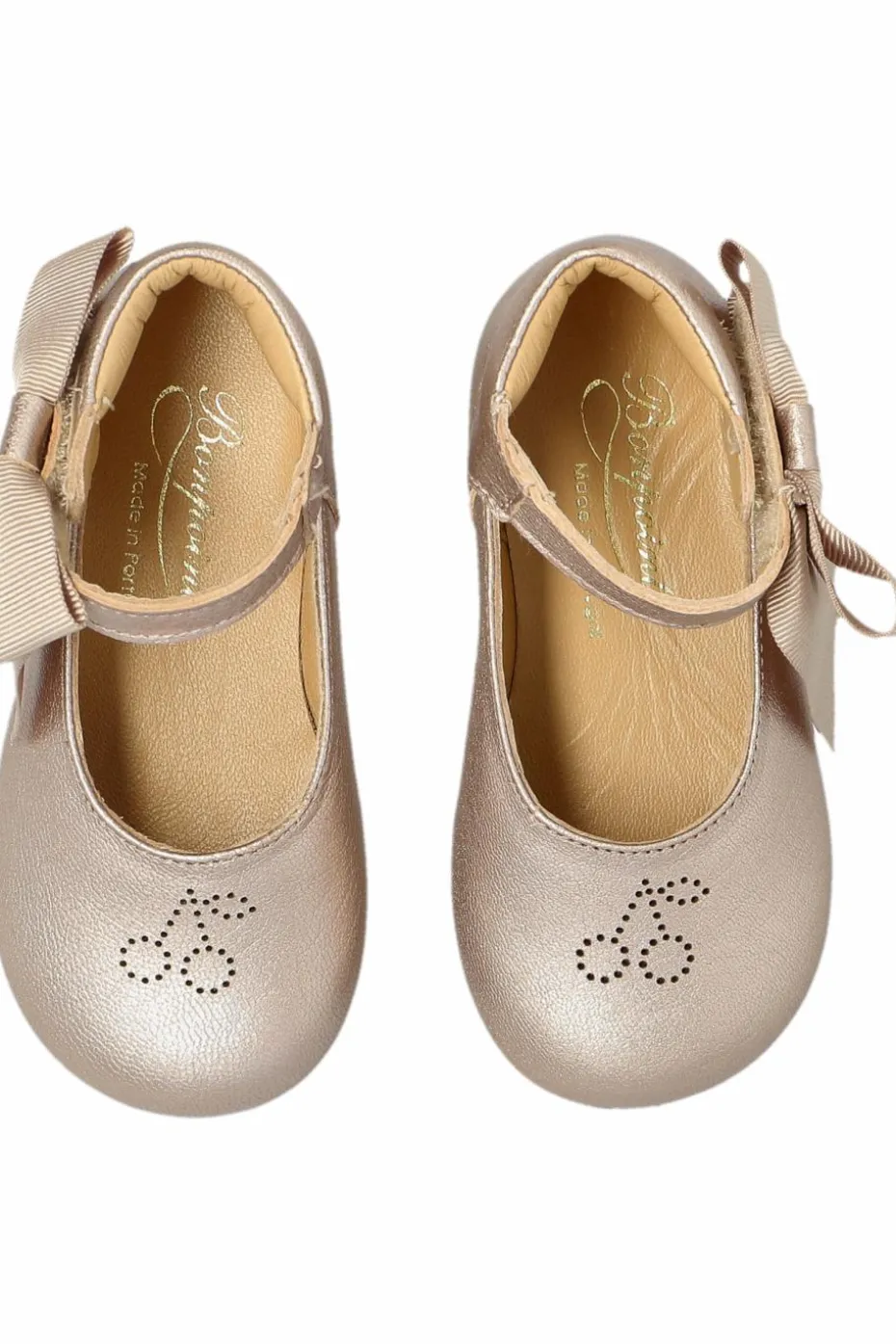 Bonpoint GOLD Leather shoes