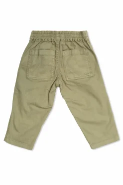 Bonpoint GREEN Pants with embroidered logo