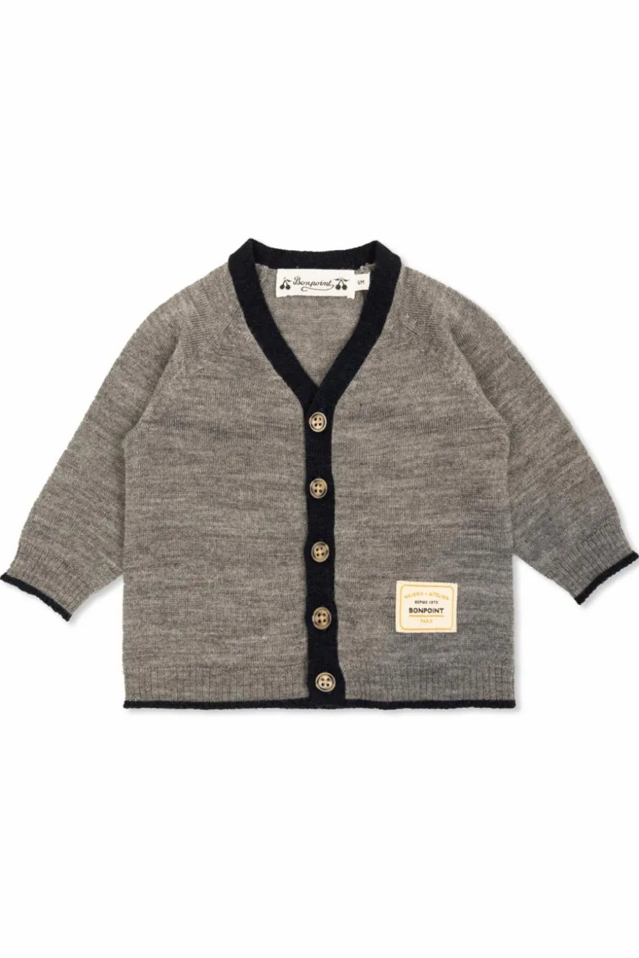 Bonpoint GREY Cardigan `Teotim`
