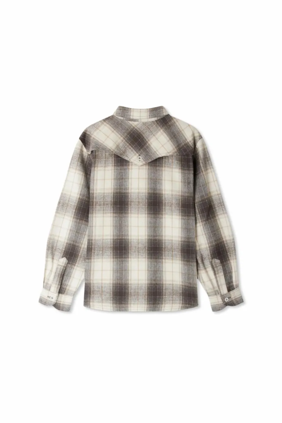 Bonpoint GREY Checked pattern shirt