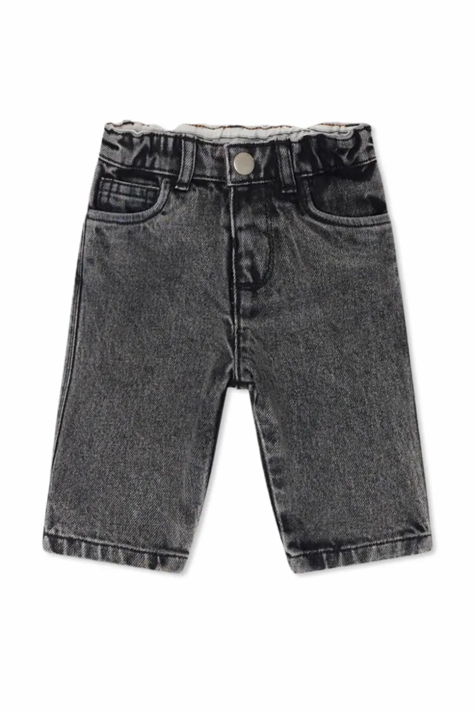 Bonpoint GREY Jeans with tapered legs