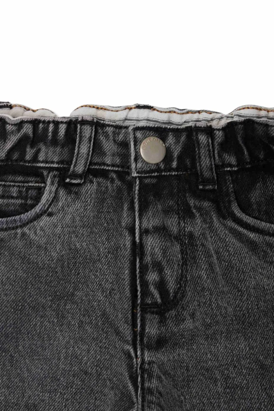Bonpoint GREY Jeans with tapered legs