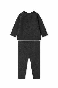Bonpoint GREY Set: sweater and pants