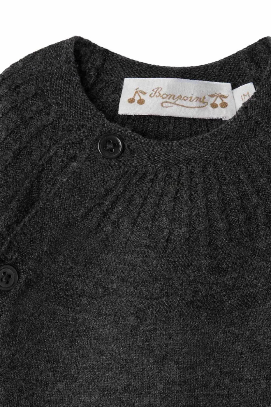 Bonpoint GREY Set: sweater and pants