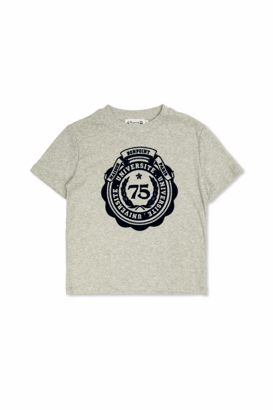 Bonpoint GREY T-shirt with logo