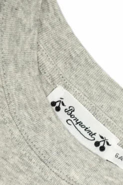 Bonpoint GREY T-shirt with logo