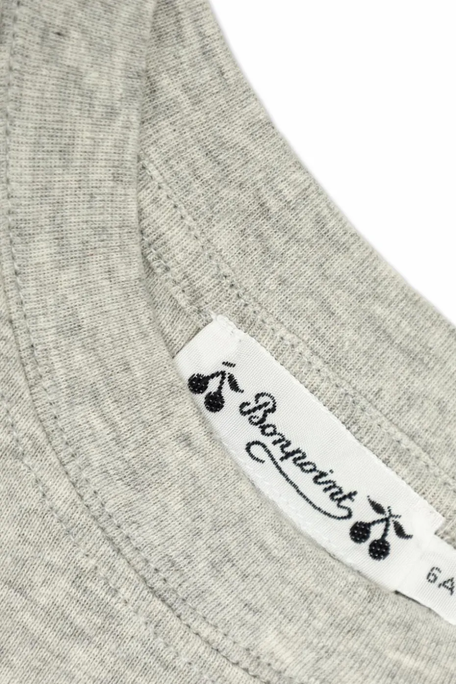 Bonpoint GREY T-shirt with logo