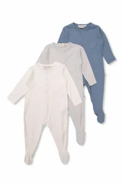 Bonpoint MULTICOLOUR Three-pack of baby onesies