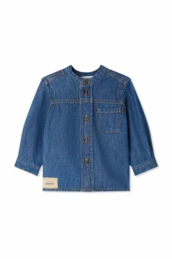 Bonpoint NAVY BLUE Denim shirt