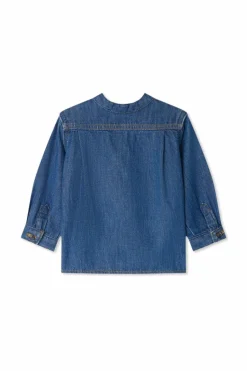Bonpoint NAVY BLUE Denim shirt