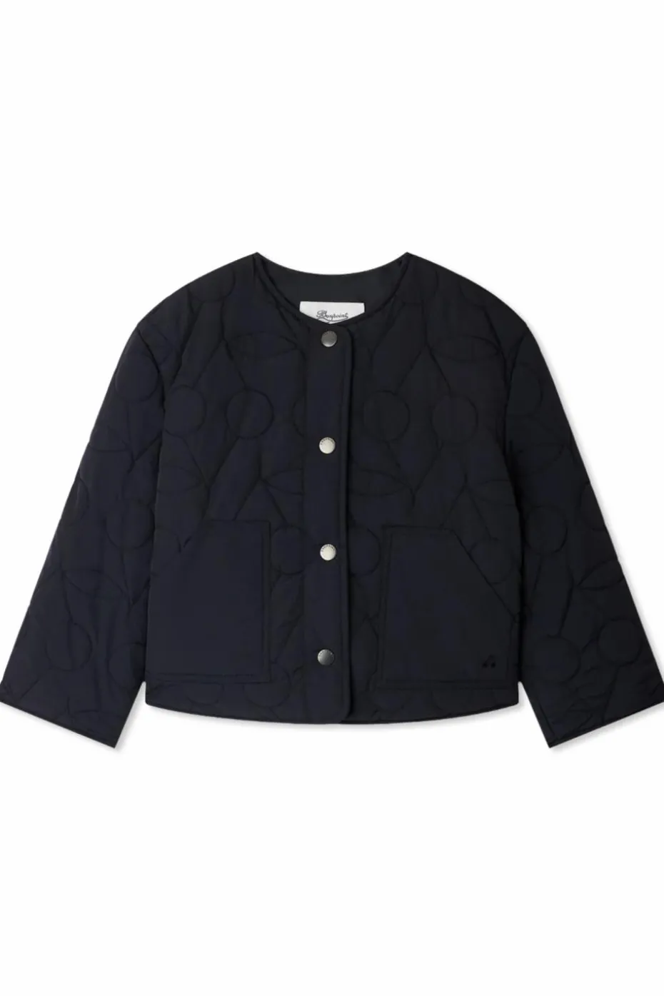 Bonpoint NAVY BLUE Quilted jacket