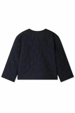 Bonpoint NAVY BLUE Quilted jacket