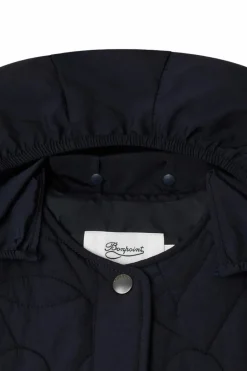 Bonpoint NAVY BLUE Quilted jacket