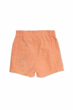 Bonpoint ORANGE Cotton shorts with pockets