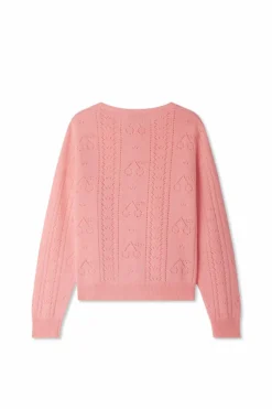 Bonpoint PINK Cashmere cardigan