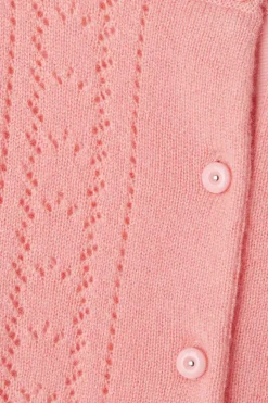 Bonpoint PINK Cashmere cardigan