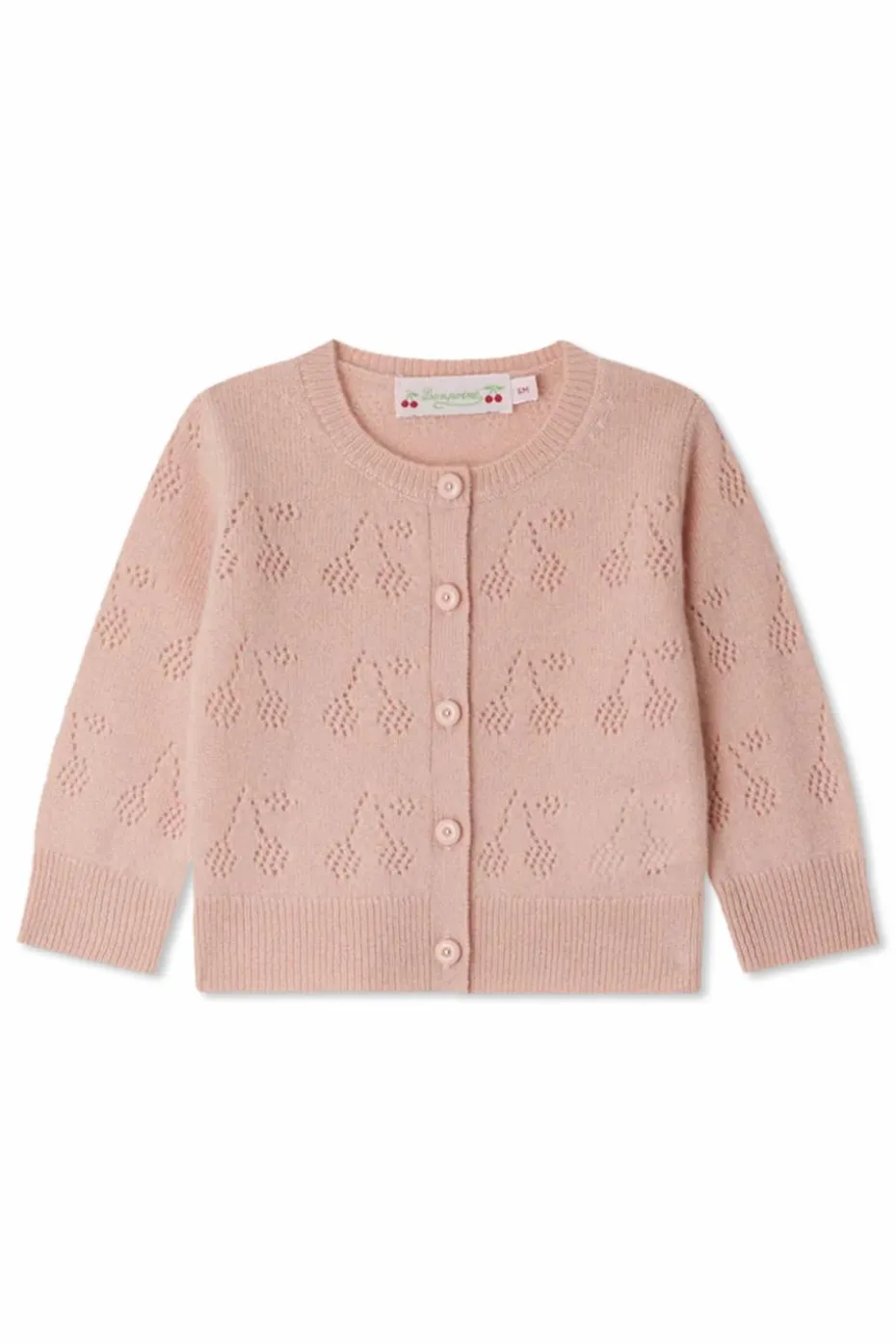 Bonpoint PINK Cashmere cardigan