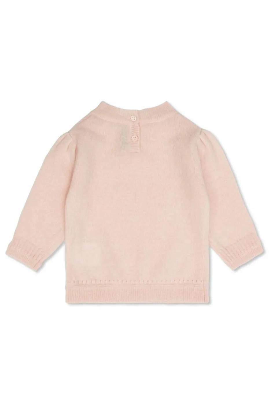 Bonpoint PINK Cashmere sweater Emiliane