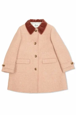 Bonpoint PINK Coat with pockets