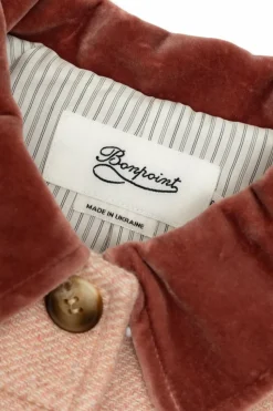 Bonpoint PINK Coat with pockets