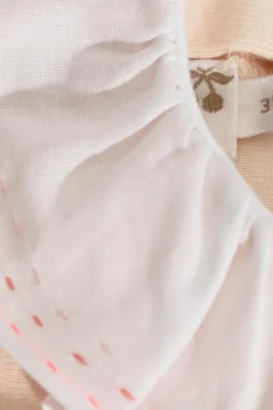 Bonpoint PINK Long-sleeve baby bodysuit