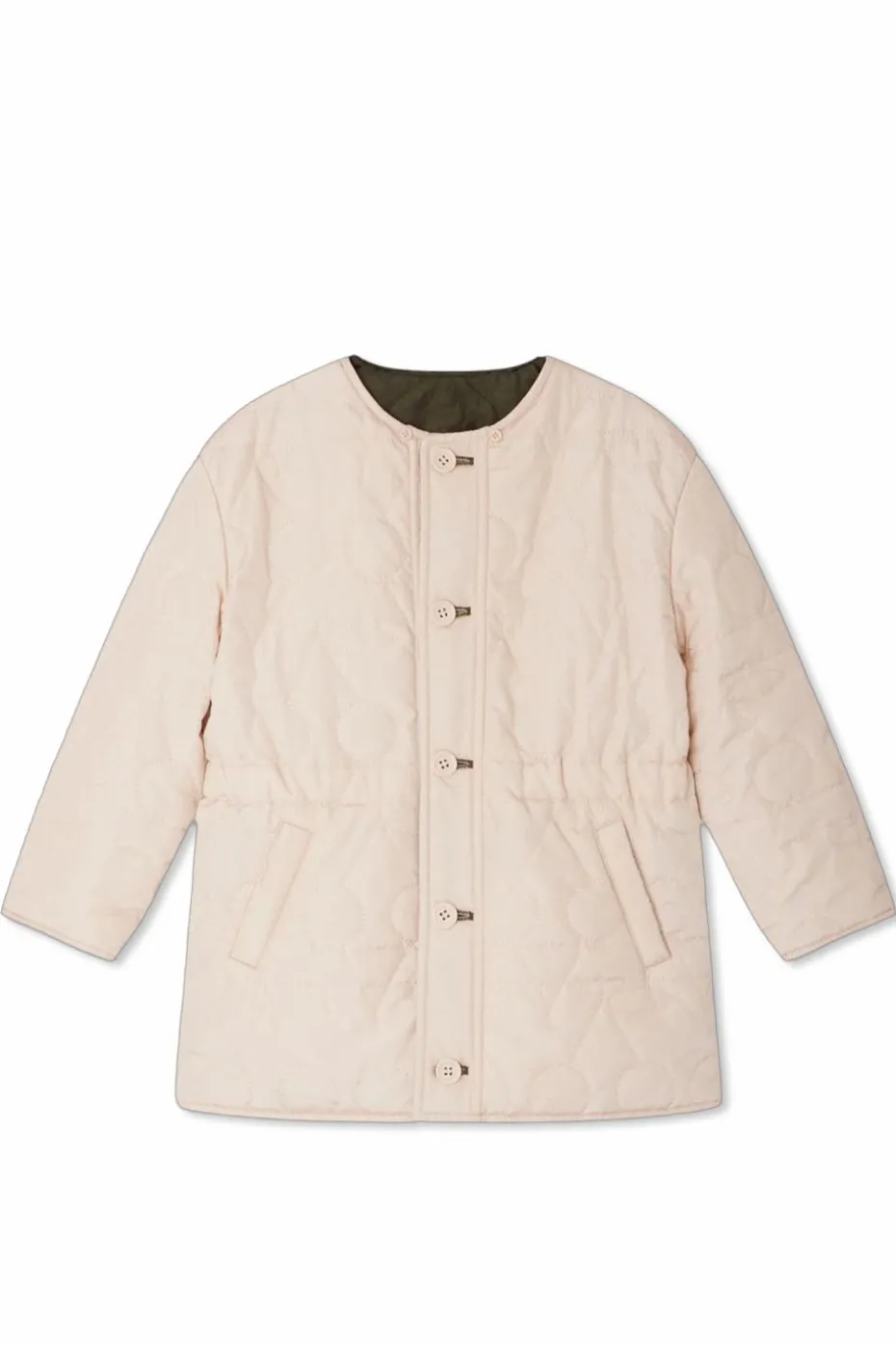 Bonpoint PINK Quilted coat