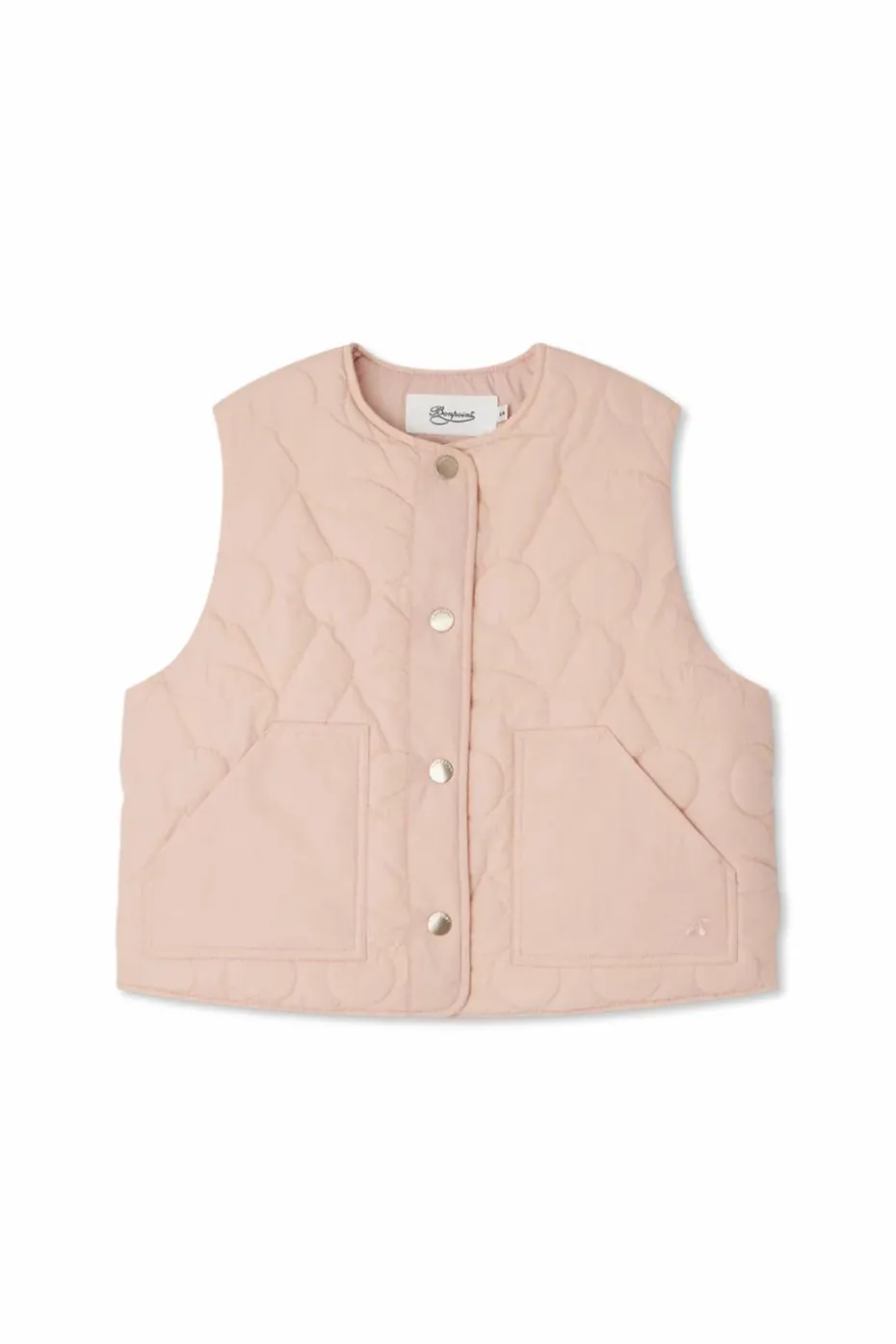 Bonpoint PINK Quilted vest