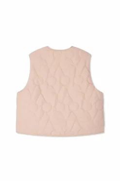 Bonpoint PINK Quilted vest
