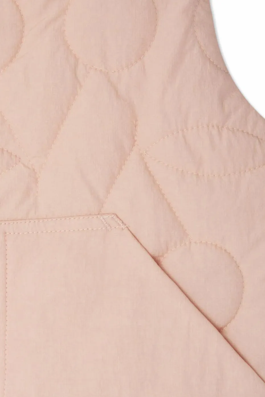 Bonpoint PINK Quilted vest