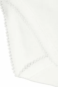Bonpoint WHITE Cotton bodysuit