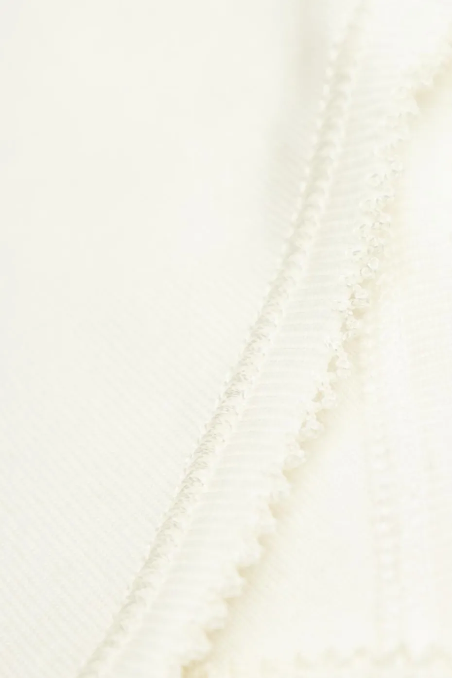Bonpoint WHITE Cotton bodysuit
