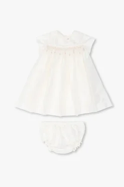 Bonpoint WHITE ‘Habillee’ embroidered dress