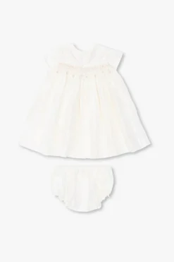 Bonpoint WHITE ‘Habillee’ embroidered dress