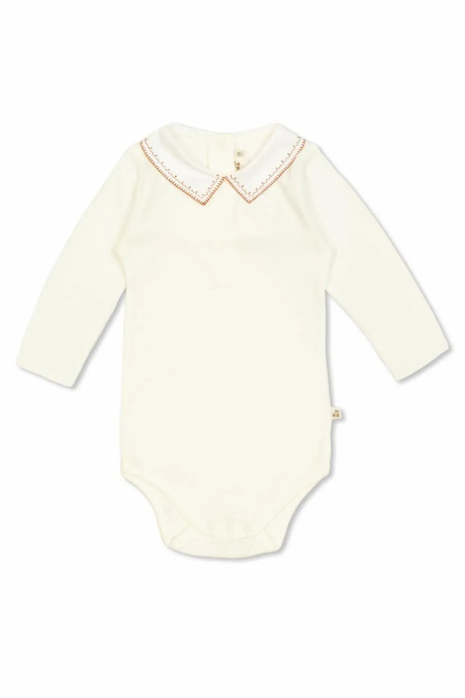 Bonpoint WHITE Long sleeve bodysuit