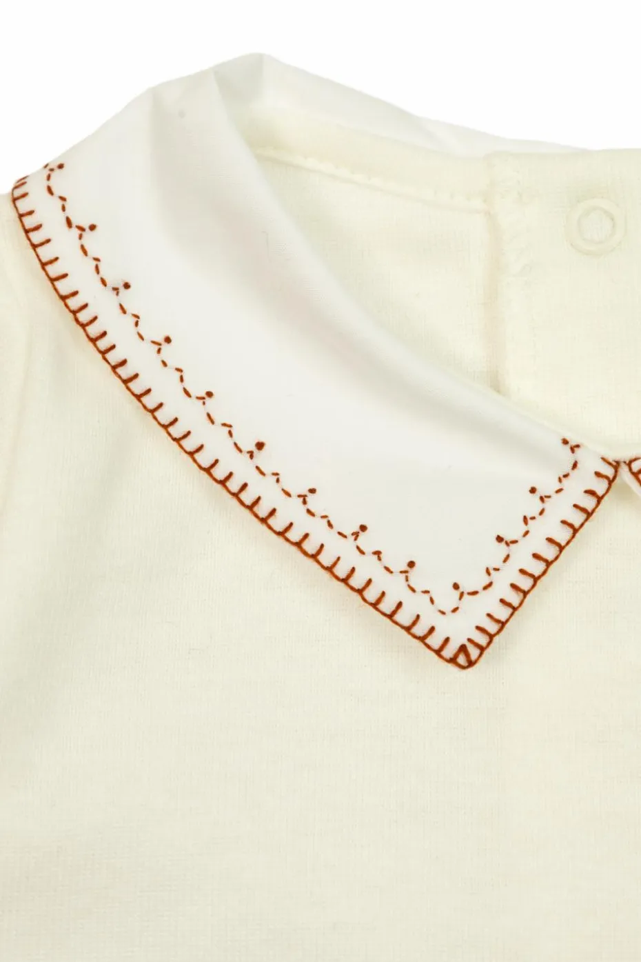 Bonpoint WHITE Long sleeve bodysuit