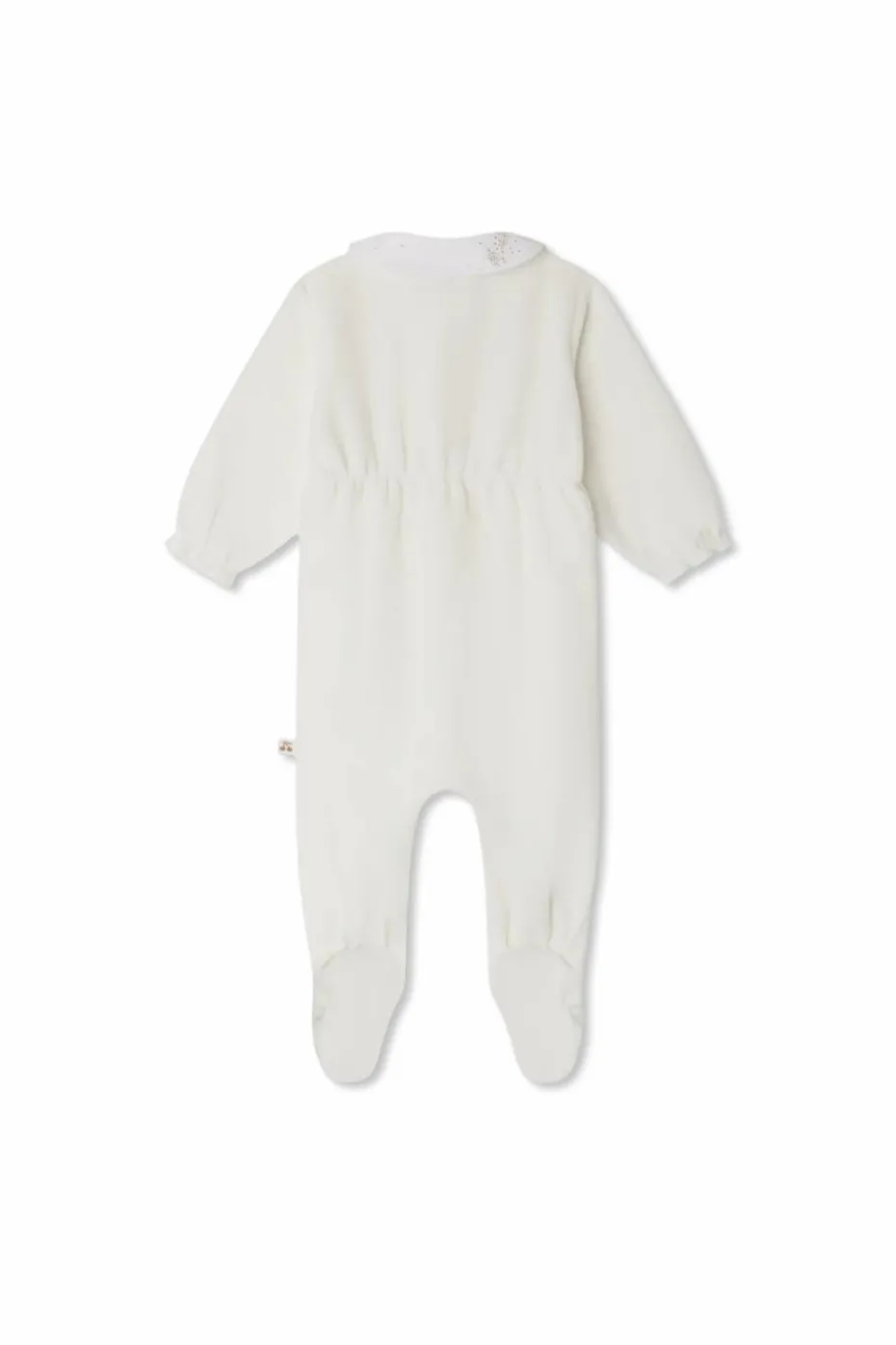 Bonpoint WHITE Pajamas with collar