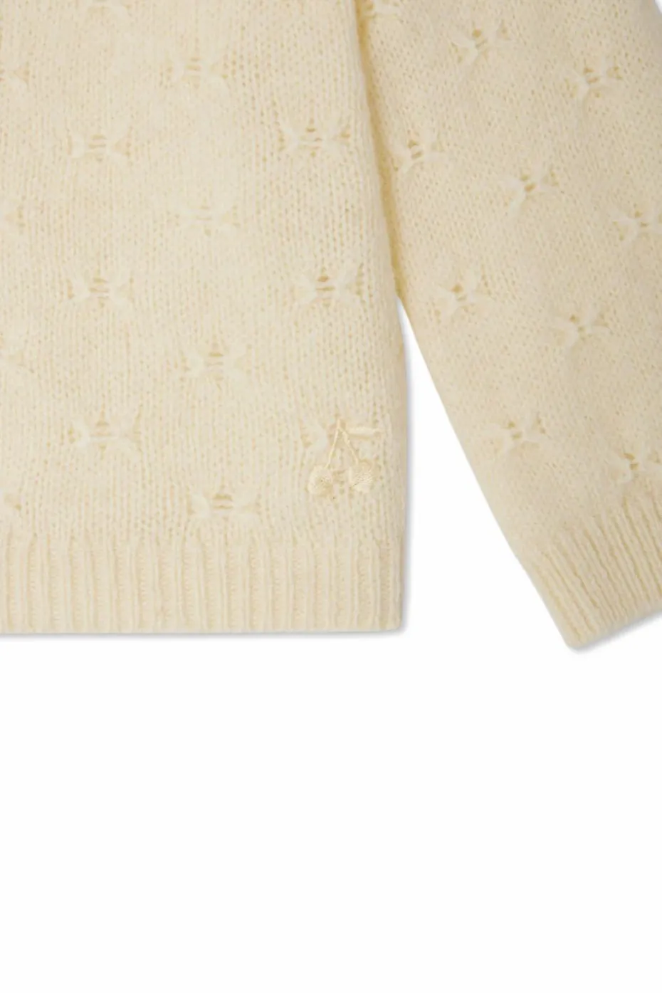Bonpoint YELLOW Wool cardigan