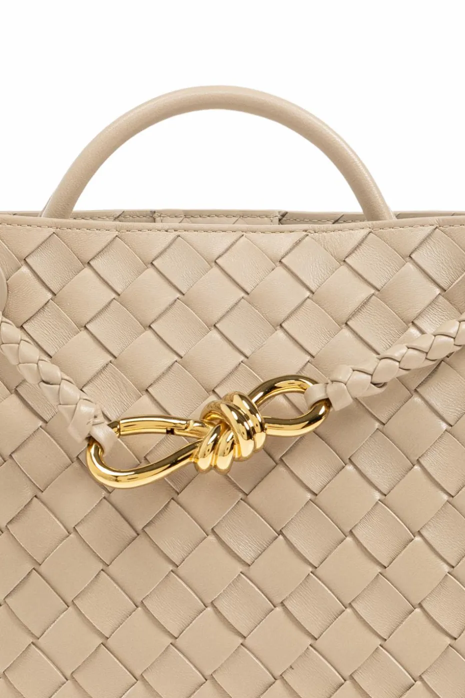 Bottega Veneta beige Handbag Andiamo Small