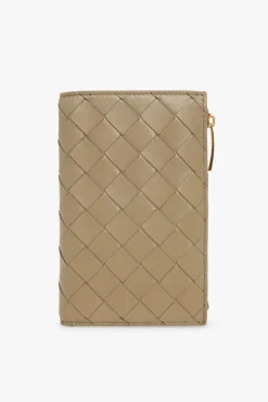 Bottega Veneta beige Leather wallet