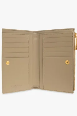 Bottega Veneta beige Leather wallet
