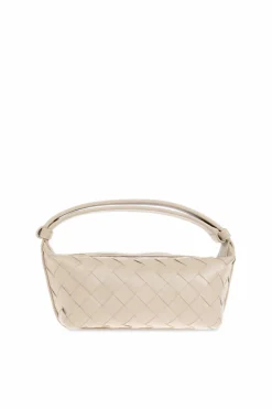 Bottega Veneta beige Leather handbag