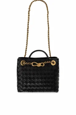 Bottega Veneta BLACK ‘Andiamo Small’ shoulder bag