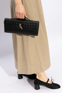 Bottega Veneta BLACK ‘Andiamo Small’ clutch