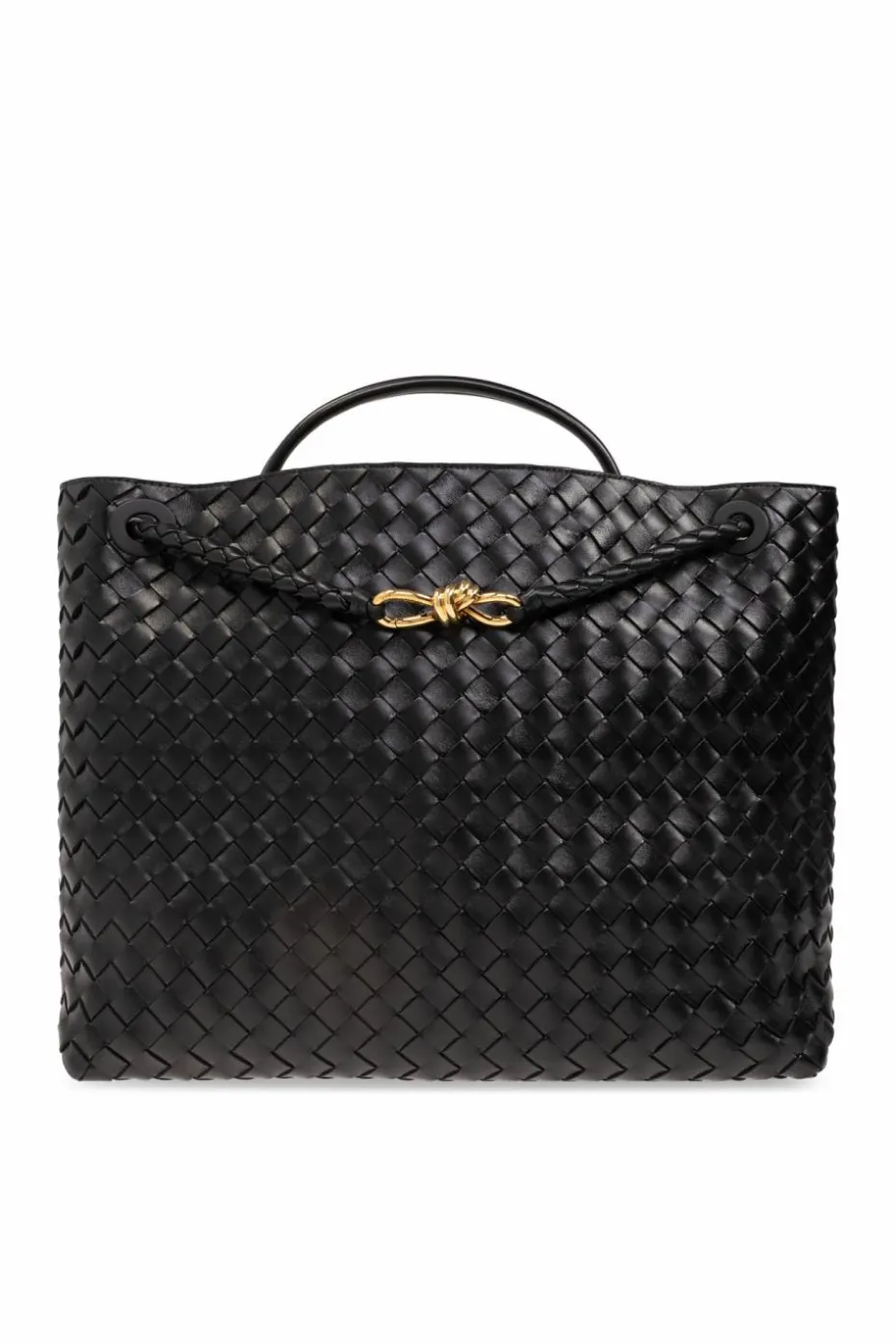 Bottega Veneta BLACK ‘Andiamo Large’ shopper bag