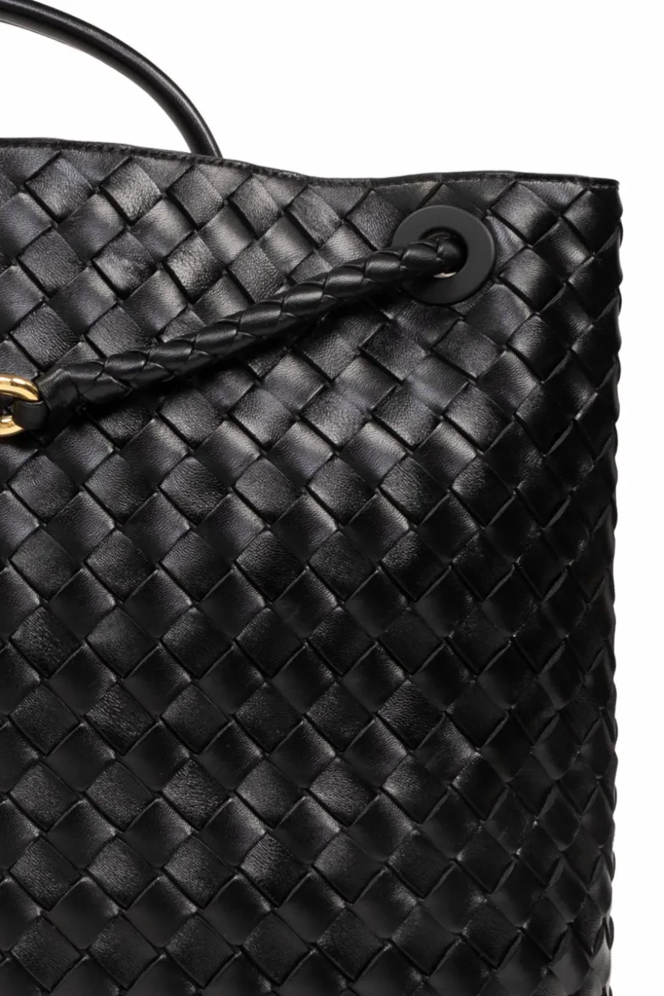 Bottega Veneta BLACK ‘Andiamo Large’ shopper bag