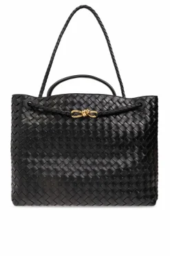 Bottega Veneta BLACK ‘Andiamo Large’ shopper bag